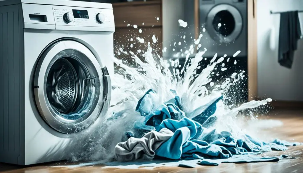 washing machine shaking causes