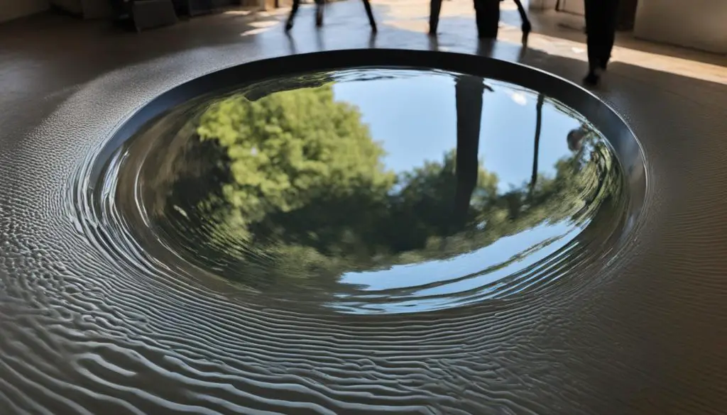 water under drum